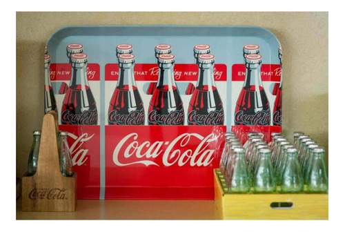 Tablecía Cc389 Bandeja De Servicio Gráfico Coca-cola, 15 Por