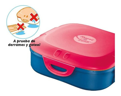 Imagen 4 de 12 de Contenedor Maped Plástico Concept Kids Hermetico Antiderrame