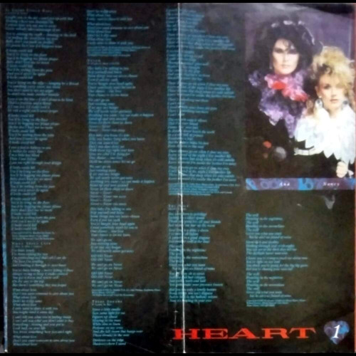 Lp Heart 1985 If Looks To Kill / Encarte (Usado)