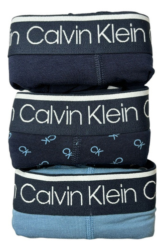 Boxers Calvin Klein Original De Hombre Talla L 3 Piezas.