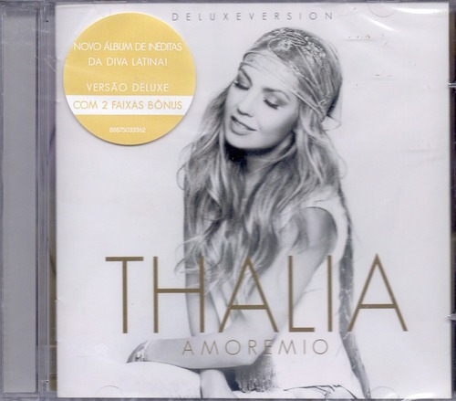 Cd Thalia - Amoremio Deluxe Version - Novo Lacrado