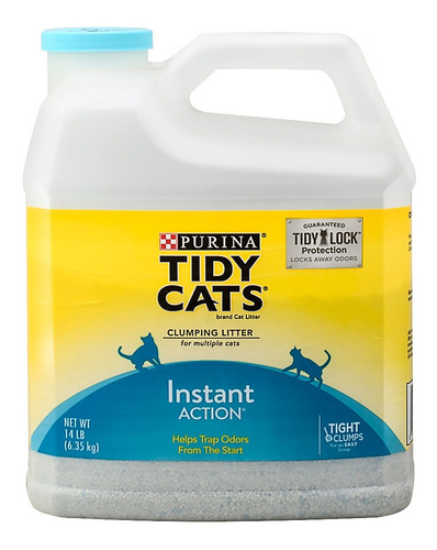 Arena Sanitaria Aglomerante Tidy Cats 6,35 Kilos Bidón