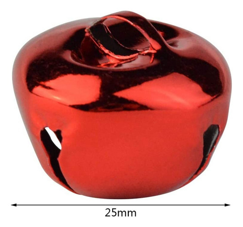 100 Cascabeles De 1 Pulgada, Cascabeles A Granel Para Navida