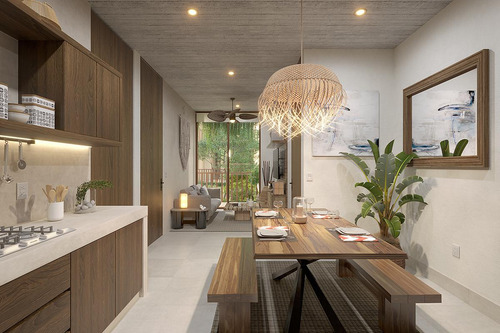 Imagen 8 de 22 de Departamento En Venta En Tulum , Distrito Arte, Estudio