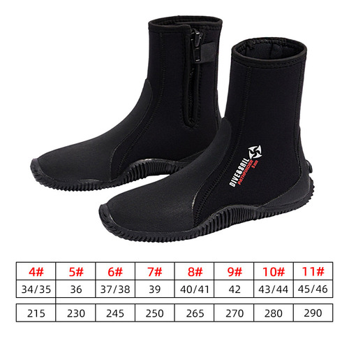 Botas De Buceo De Neopreno, Botines De Surf Antideslizantes