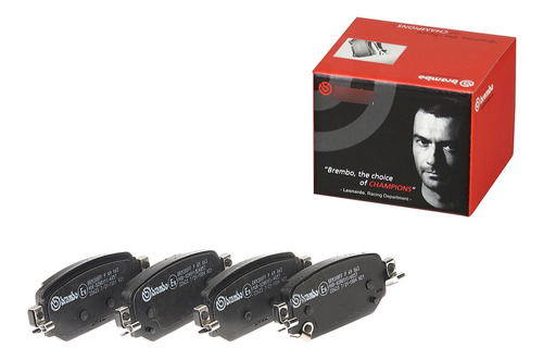 Balatas Bajos Metales Traseras Mazda Cx-3 19/20 Brembo