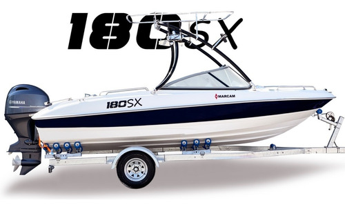 Imagen 3 de 25 de Marcam 180 Sx Motor Tohatsu 115hp