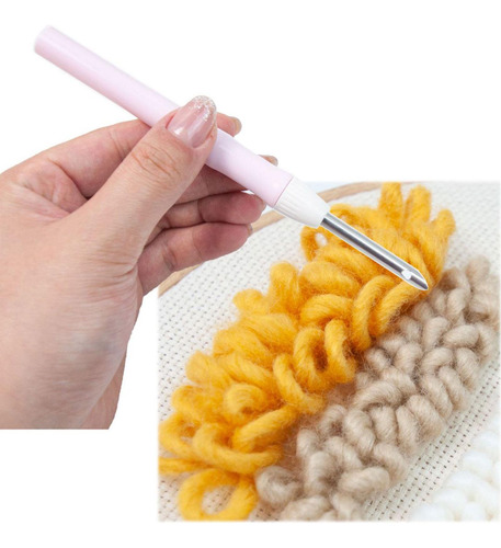 Juego De Agujas De Punzón, Tejido A Mano Para Tapiz,