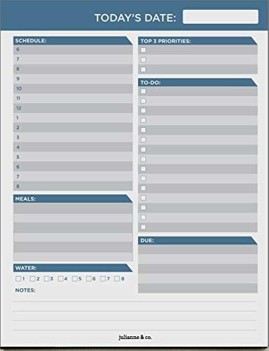 Daily Planner To-do List Notepad (3-pack Aj26k