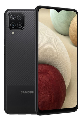 Samsung Galaxy A12 Negro 32gb 3 Ram Libre (Reacondicionado)