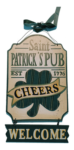 Decoración Saint Patricks Day Cartel