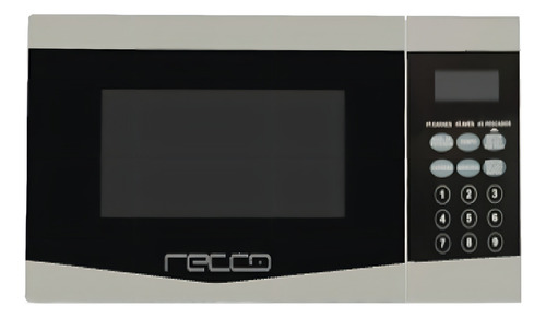 Horno Microondas 20 Lt Panel Digital Rmd-b20 Gris Recco