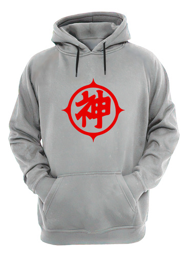 Dragon Ball Insignia Kanji Kami Buzo Canguro Friki Tu Eres