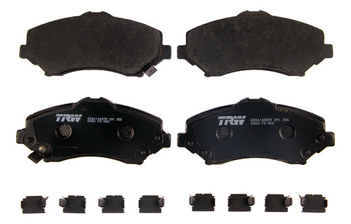 Balatas Del/tras P/ Jeep Wrangler Rubicon 2007 2008 3.8 Trw