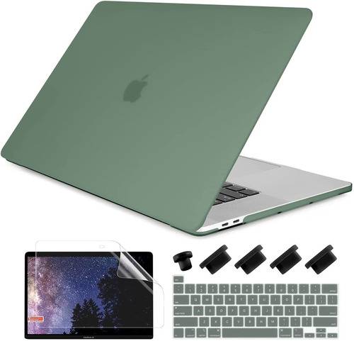 Carcasa Rigida Para Macbook Pro 13 2020/21 Midn Green 2