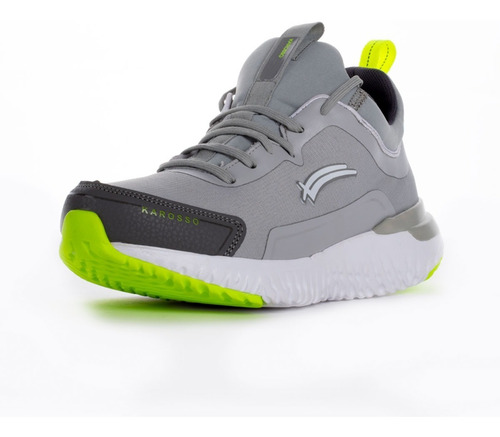 Imagen 5 de 6 de Tenis Deportivo Karosso Gris Claro 9507 Hechos En México