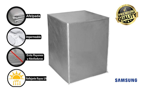 Forro/funda Lavasecadora Samsung 18kg Wd18n7510kp/ax Frontal
