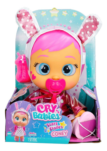 Muñeca Cry Babies Coney Stars Etoiles Bebes Llorones Imc Toy