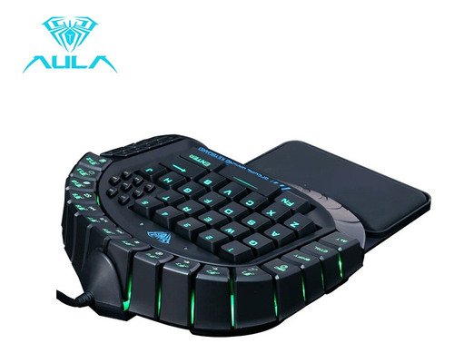 Aula Control Mecánico De Teclado 60 Teclas De Una Sola Mano