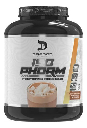 Dragon Proteina Isophorm Isolatada 5 Lbs 74 Serv Todo Sabor Sabor Hot Chocolate
