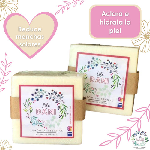 Jabón Corporal Kit 10 Recuperación De Tono De Arroz Lifedani