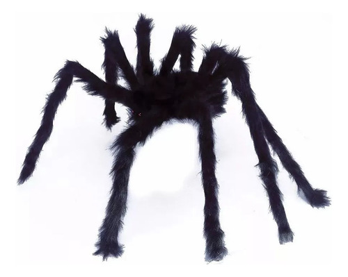 Juego De 4 Accesorios De Terror Con Forma De Araña Peluda Gi