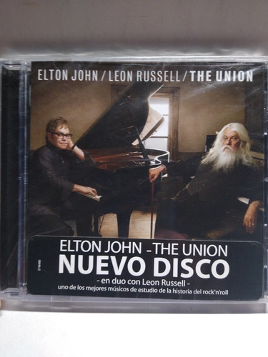Elton John Leon Russell The Union Cd Nuevo