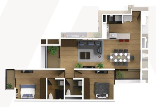 Imagen 4 de 7 de Venta Departamentos Acabados De Lujo Apa_1482 Ag/an