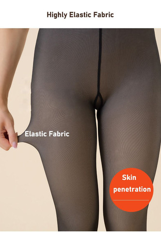 Mallas Térmicas De Invierno Translúcidas Para Mujer