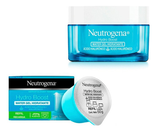 Hidratante Facial Neutrogena Hydro Boost 50g + Repuesto