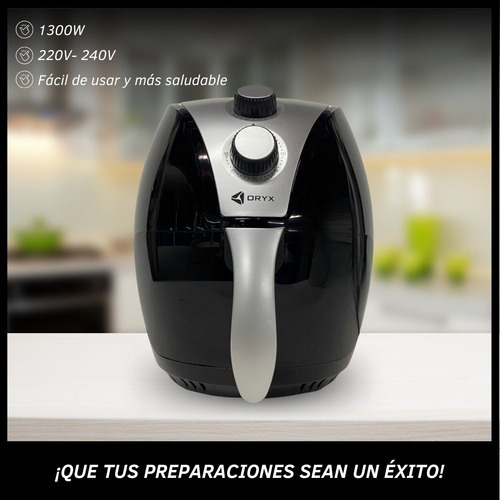 Freidora Eléctrica De Aire Sin Aceite 3.2ltr 1300w