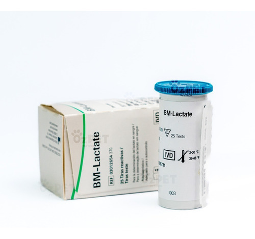 Accusport Bm-lactate C/ 25 Tiras Reagentes