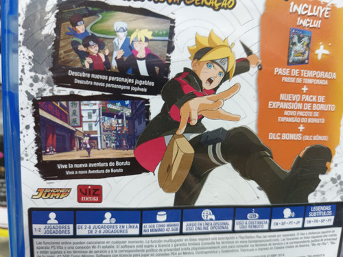 Naruto Shippuden Stor 4 Road To Boruto Para Ps4 Fisico Origi (Usado)