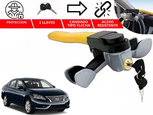 Candado Bastón Volante Hammer Antirobo Sentra 2013-2016