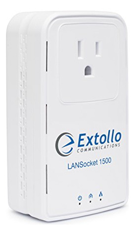 Extollo Powerline Lanzocalo 1500 Homeplug Av2 Mimo 2 Gbps H7