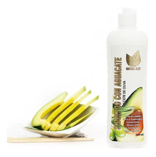 Shampoo Aguacate Aceite Oliva - mL a $36