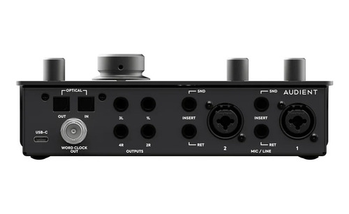 Audient Id24 Mk2 Interface De Áudio Premium 10x14 Usb Type C