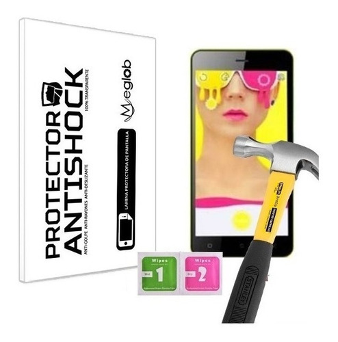 Protector De Pantalla Antishock Gionee Pioneer P5 Mini