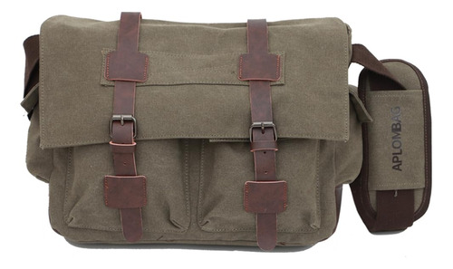 Canvas Laptop Messenger Bag For Men Women, Man Vintage Satc.