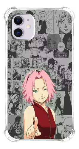 Case Capinha para Celular Sakura Kawaii Fofa Naruto em Promoção na  Americanas