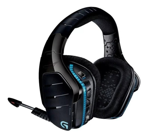 Auriculares gamer inalámbricos Logitech G Series G933 negro