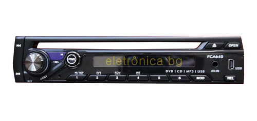 Painel Frente Destacavel Radio Philco Pca 640 Original