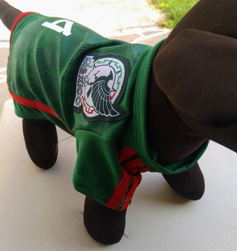 Playera Jersey Perro T8 Selección Mexicana Verde Qatar 2022