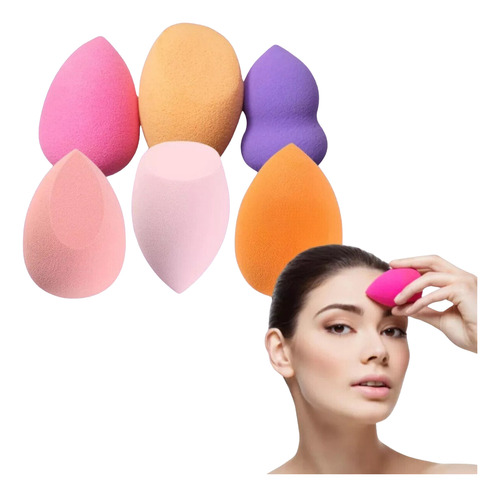 Cuidado Facial Esponjas Maquillaje Base Aplicador Maquillaje