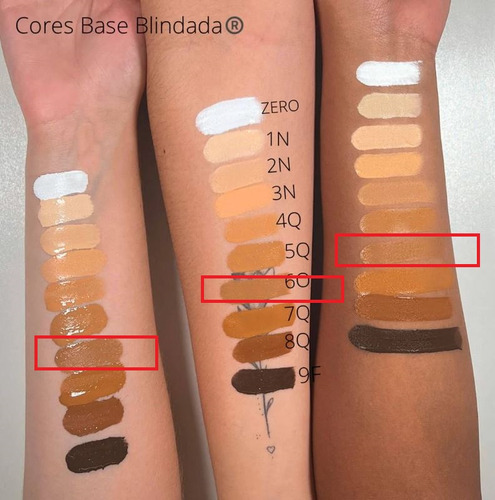 Base Blindada Natanne Rosa cor 06 - Kohll Beauty Gruta Pratinha