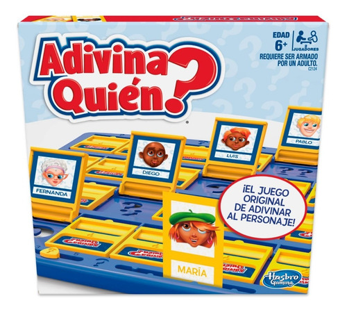 Juego Adivina Quién Original Hasbro / Diverti