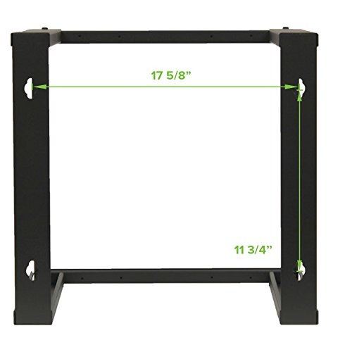 Navepoint 9u Montaje En Pared Abra El Marco 19 Rack Del Equi