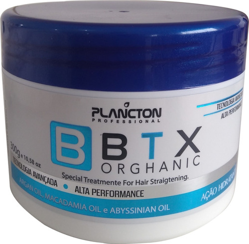 Btox Organico Plancton 250g  Sem Formol Com Nf