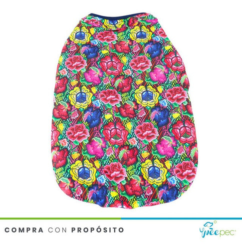 Imagen 1 de 5 de Playera Floral Oaxaqueña (s)