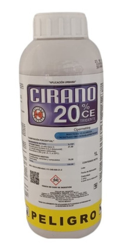 Cirano 20 1 Lt Insecticida Cipermetrina Mosca Mosquito Avisp